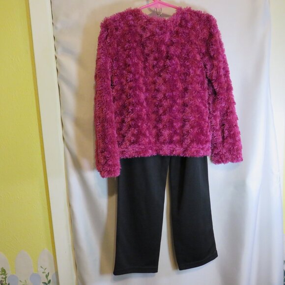 Girls Pink Dress Up 2pc outfit Halloween Costume long sleeve - Picture 2 of 13